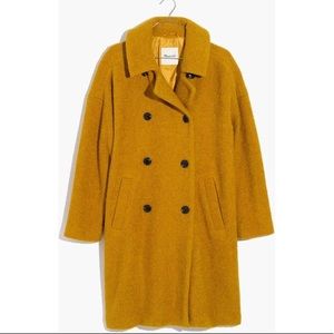 Madewell Yellow Coat in XXS